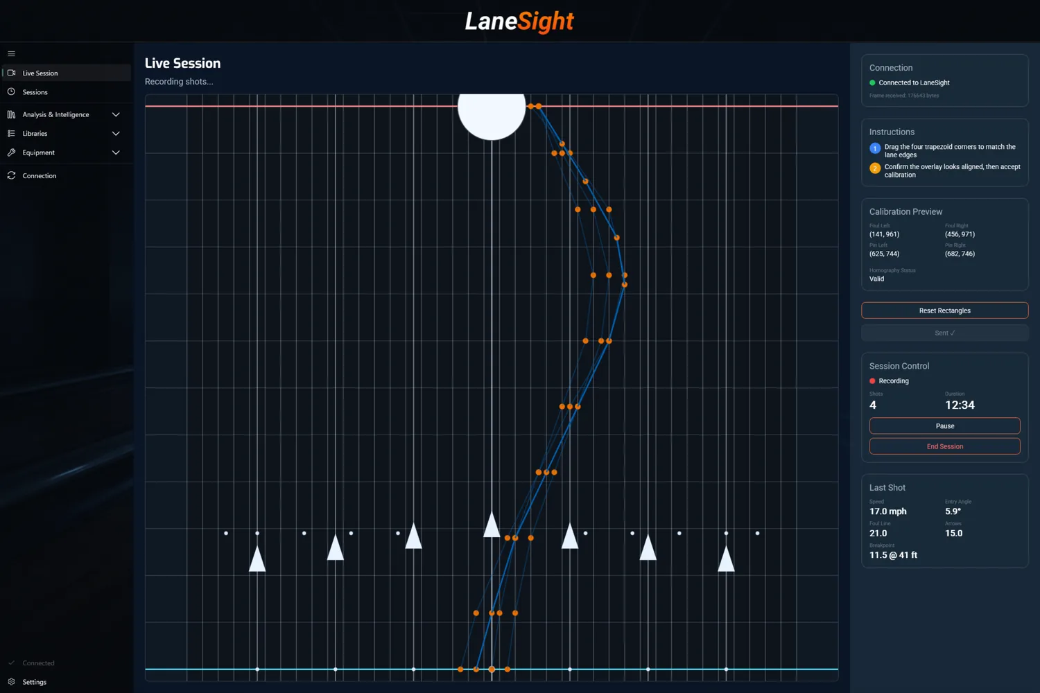 Live session tracking on companion